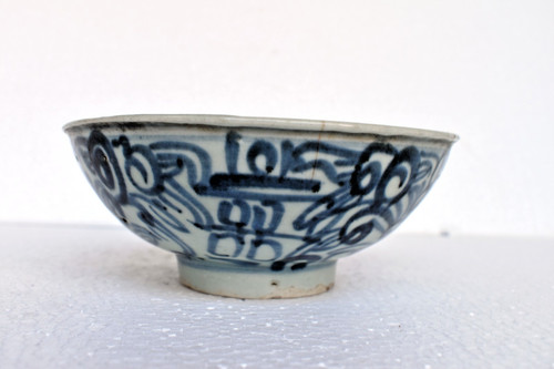 Antique chinese blue white - chinese,